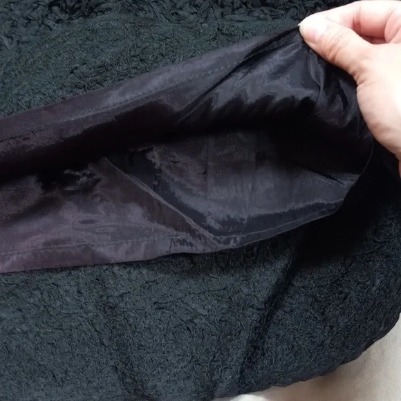 Vintage grosgrain ribbons skirt. minimalist - Picture 3 of 6